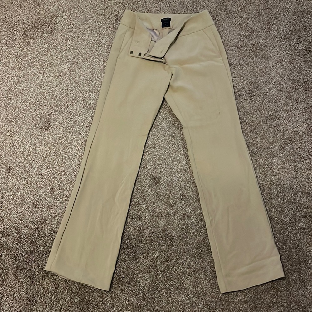 Ann Taylor Factory Signature Tan pants size 4